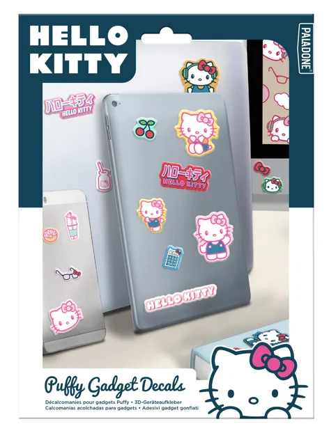 HELLO KITTY - Puffy - 3D Gadget Decals